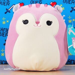 Squishmallow Allina the Squirrel 7" 2022 UltraSoft Stuffed Animal Toy Plush NWT